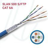 Кабель VOKA-LAN SLAN 500 S/FTP 4X2XAWG23/1 Cat.6A FRNC Dca блакитний