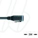 Кабель MA-ET06-6SG-2/S370 ET, гніздо пряме, 6п, корпус захвату з різьбленням, PUR, 2м, чорний | ESCHA