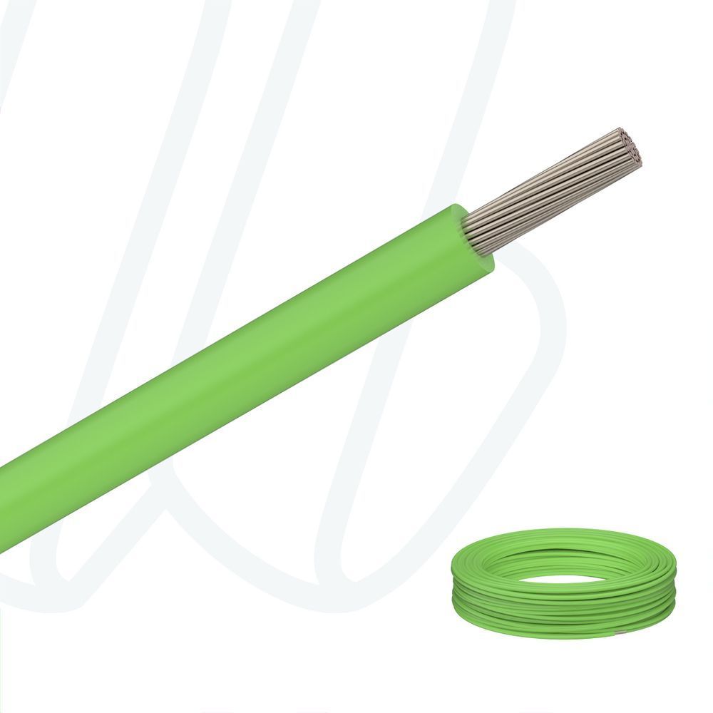 Провід MTW-TEW-HAR AWG2/0 (70мм&sup2;) зелений RAL 6018