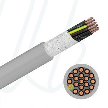 Кабель SUPERTRONIC-C-PVC 05X0.34 сірий