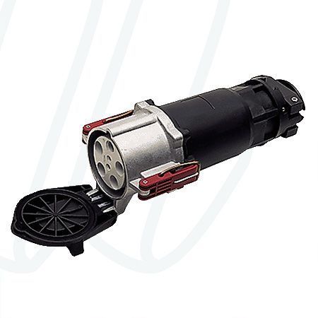 Розетка кабельна 200A 5п 6г 400В, IP67, 200 A, 5, 400 В, 6г