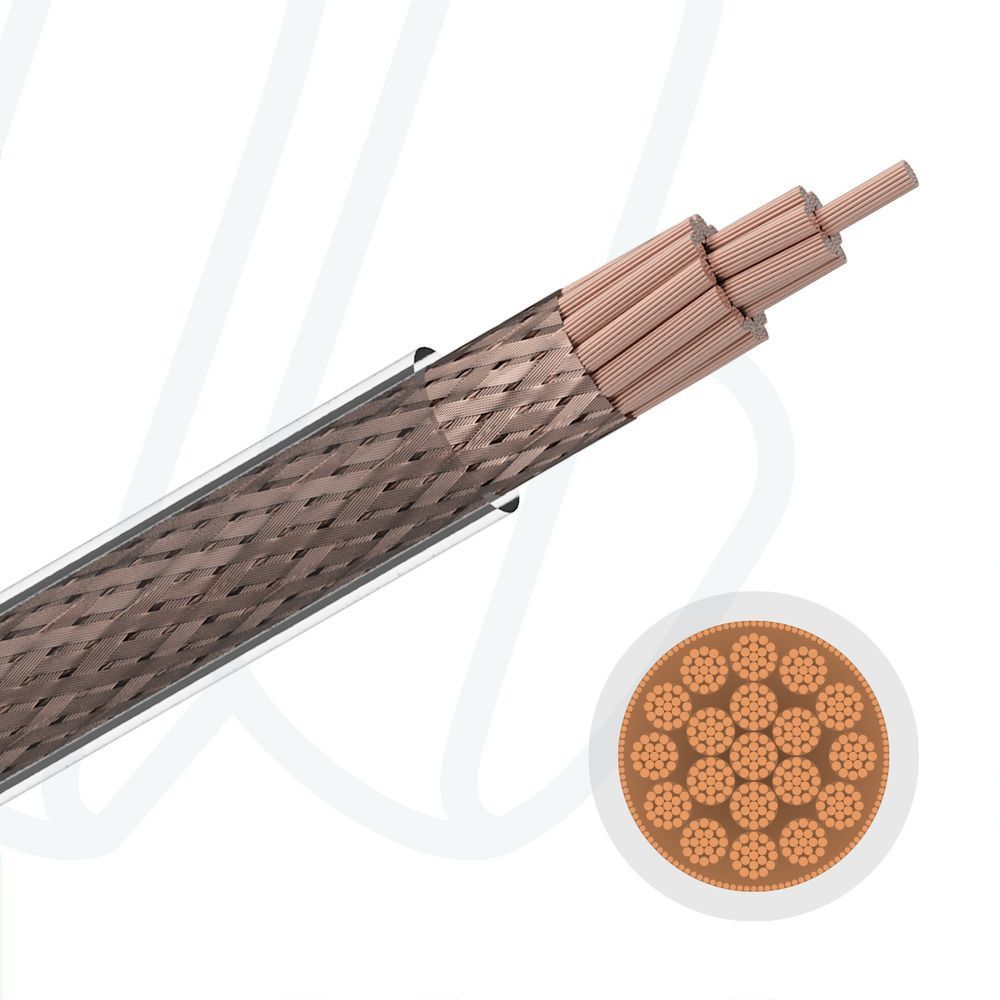 Кабель заземлення ESUY 1X50 прозора оболонка