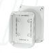 Розподільна коробка KF1000G 180x130x77 мм, IP66/67, без клемника, сіра RAL 7035 | HENSEL
