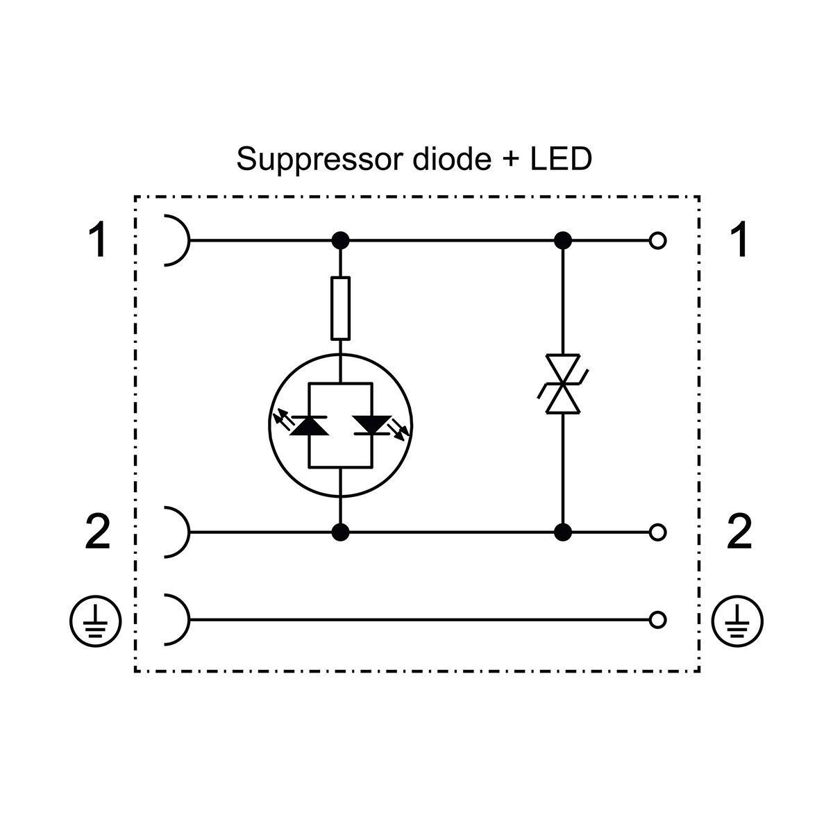 Клапанний конектор LS-V20-5810 AC/DC 24В з супресорним діодом + LED, штекер, форма A (18 мм) | LUTZE