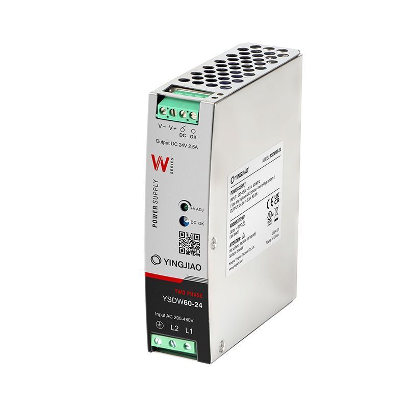 Блок живлення YSDW на DIN рейку / Uвх=200-500 AC / Uвих=48V / 60W