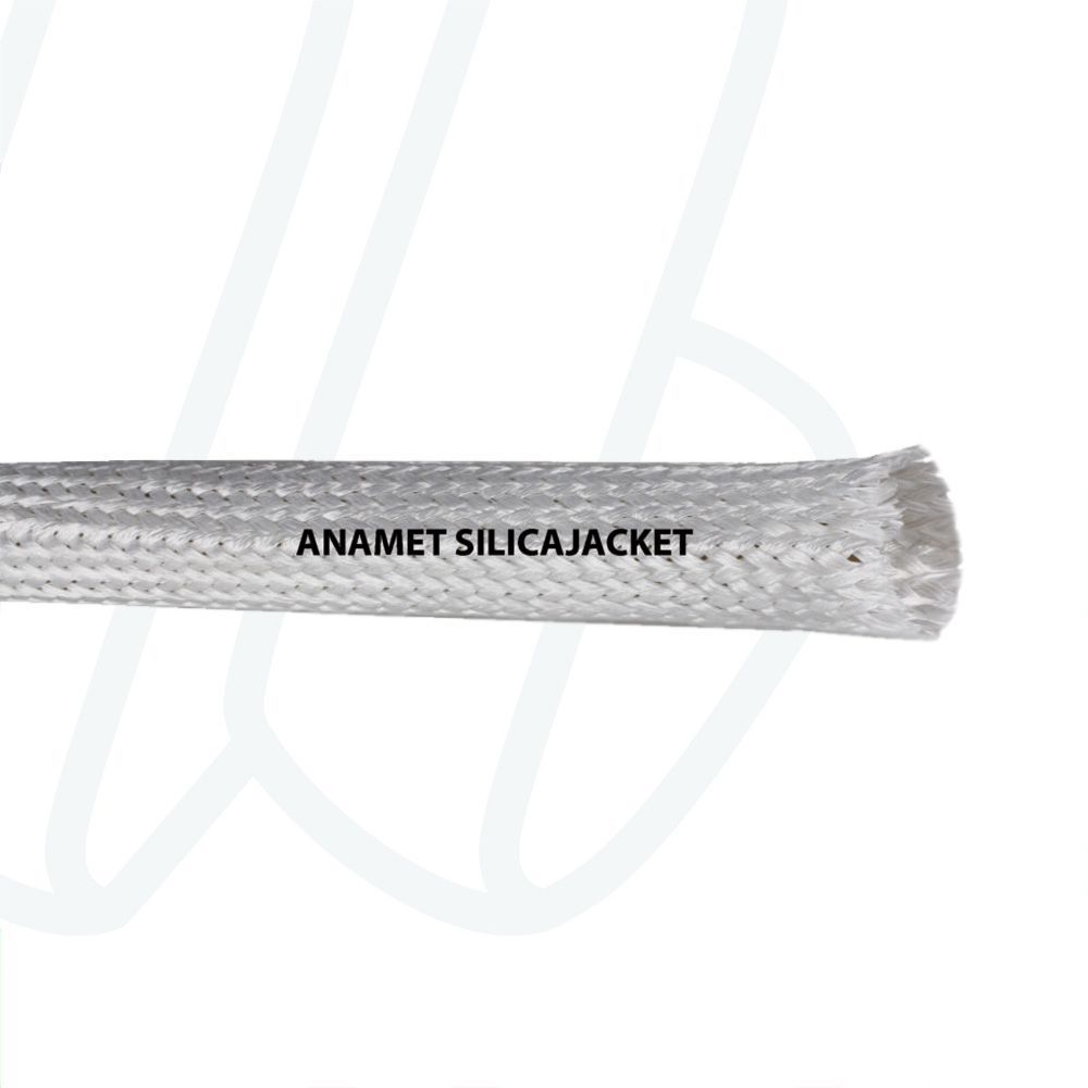 Термозахисний рукав SILICAJACKET &Oslash;38/40 мм, білий (упак. 15м)