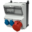 Модуль AMAXX 260x225 мм з роз'ємами 1xCEE32А5п 2xSchuko 1xMCB32А3п/D 2xMCB16А1п/C IP44