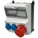Модуль AMAXX 260x225 мм з роз'ємами 1xCEE32А5п 2xSchuko 1xMCB32А3п/D 2xMCB16А1п/C IP44, 2, 1, є, 2, 1, 260x225