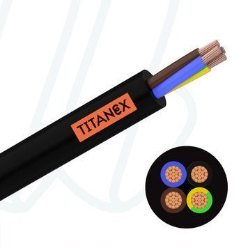 Кабель NEXANS TITANEX H07RN-F 3G2,5 чорний