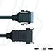 Кабель MA-ET06-6S-1-MA-ET04-8P/S370 ET, гніздо пряме, 8п, штекер прямий, 8п, PUR, 1м, чорний | ESCHA