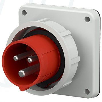 Штекер панельний 16A 4п 6г 400В, IP67, 16 A, 4, 400 В, 6г