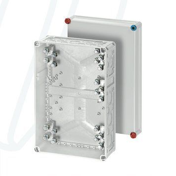 Розподільна коробка K7005 300x450x170 мм, IP65, з клемником 5х70 мм&sup2;, світло-сіра RAL 7035 | HENSEL
