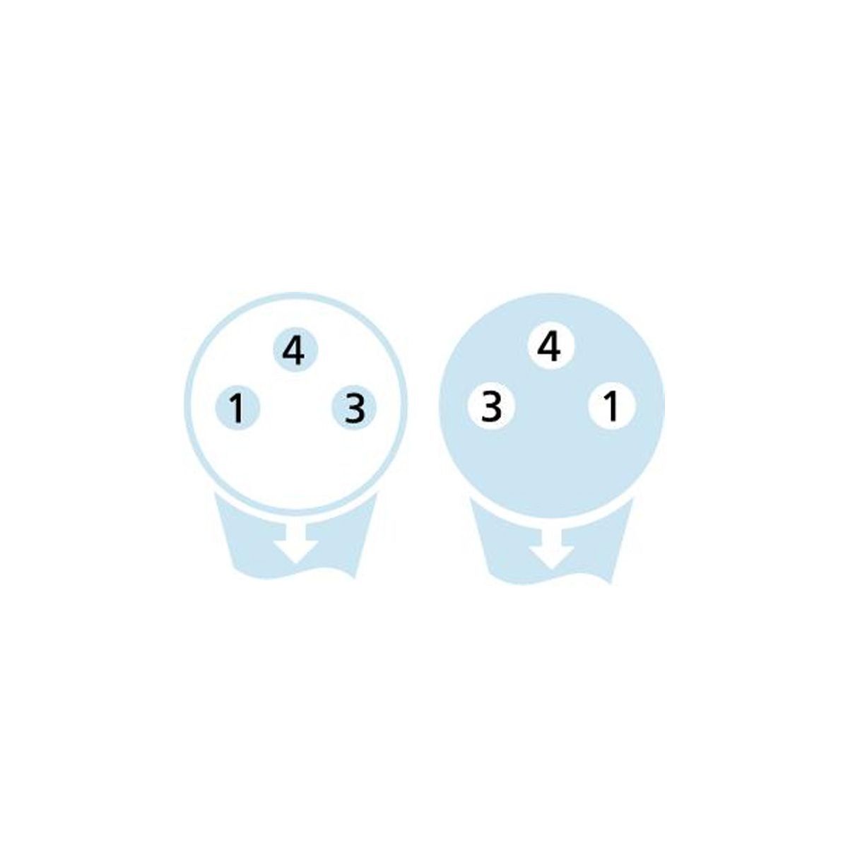 Кабель AL-SWKP3-2-AL-SWSP3/P00, з роз'ємами M8, гніздо кутове 3п, M8, штекер кутовий, 3п, ПВХ, 2м, сірий