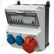 Модуль AMAXX 260x225 мм з роз'ємами 1xCEE16А5п 2xSchuko 1 RCD 40 A 4 p 0.03 A 1xMCB16А3п/C 2xMCB16А1п/C IP44, 2, 1, є, 2, 1, 1, 260x225