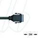 Кабель MA-ET06-8S-2/S370 ET, гніздо пряме, 8п, PUR, 2м, чорний | ESCHA