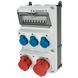 Модуль AMAXX 390x225 мм з роз'ємами 1xCEE16А5п 1xCEE32А5п 3xSchuko 1xMCB32А3п/D 1xMCB16А3п/D 2xMCB16А1п/C IP44, 3, 1, 1, є, 2, 1, 1, 390x225