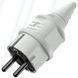 Штекер SCHUKO 16A 2п+З 230В, IP44 сірий, 16 A, 2+E, 230 В