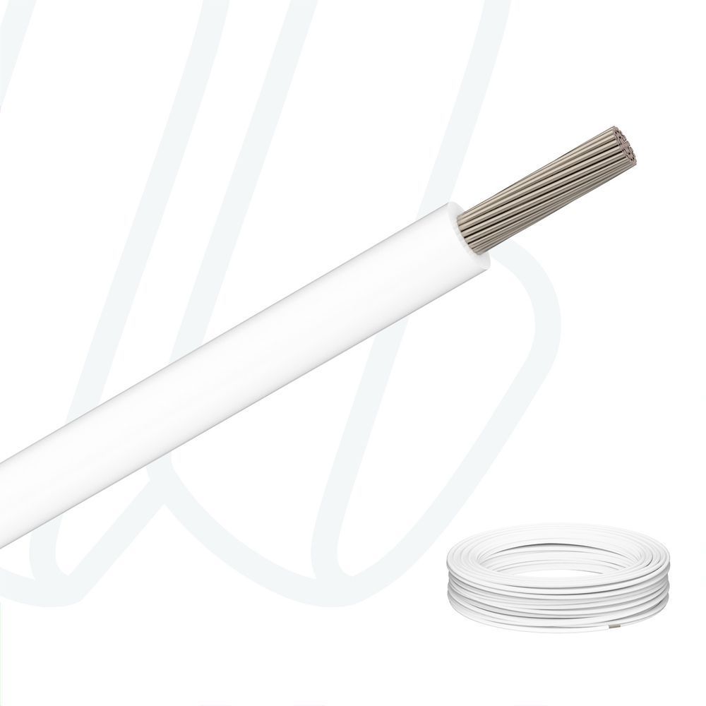 Провід MTW-TEW-HAR AWG16 (1.5мм&sup2;) білий RAL 9010