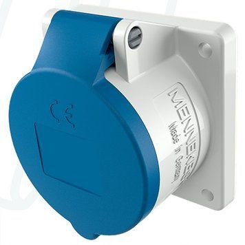 Розетка панельна 16A 3п 6г 230В, IP44 з TwinCONTACT, 16 A, 3, 230 В, 6г