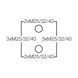 Розподільна коробка DK 2500 GZ без клем IP55/66 255x205x112 RAL 7035