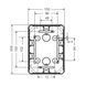Розподільна коробка DK 2500 GZ без клем IP55/66 255x205x112 RAL 7035