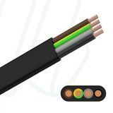 Кабель плаский NGFLGOEU 4G10 0,6/1 кВ чорний