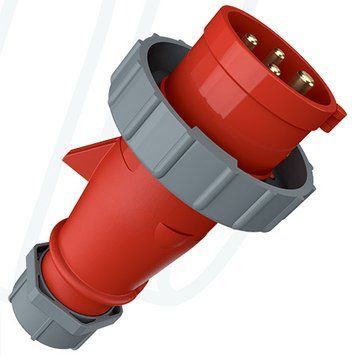 Штекер AM-TOP 32A 4п 6г 400В, IP67, 32 A, 4, 400 В, 6г