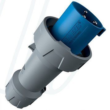 Штекер PowerTOP plus 63A 3п 6г 230В, IP67, 63 A, 3, 230 В, 6г