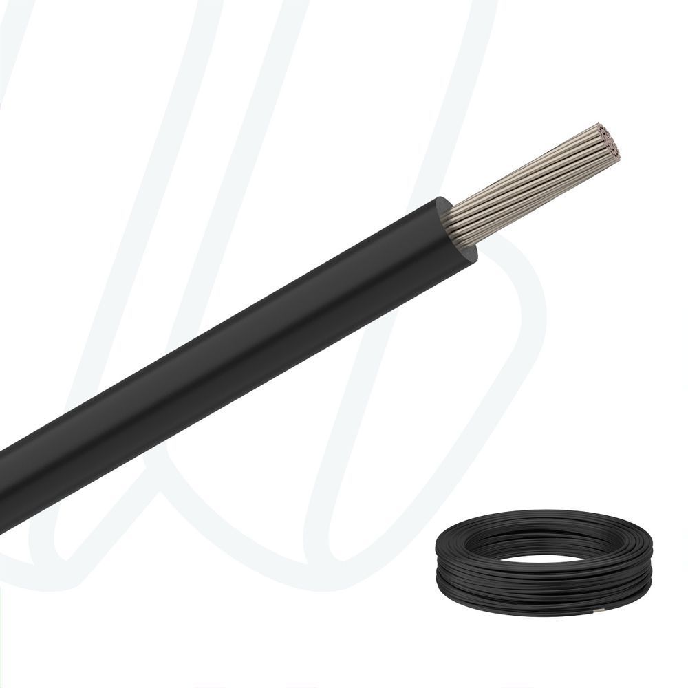 Провід UL Recognized/CSA STYLE 1007/1569 AWG22 (0.325мм&sup2;) чорний RAL 9005
