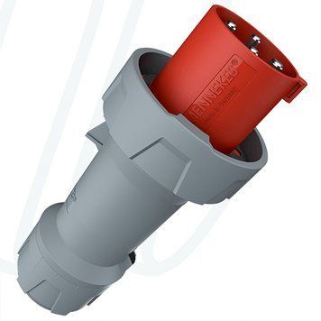 Штекер PowerTOP plus 63A 4п 6г 400B, IP67, 63 A, 4, 400 В, 6г