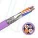 Кабель CAN-BUS PVC Li02YSCY 2X2X0,22 (AWG24/7) фіолетовий