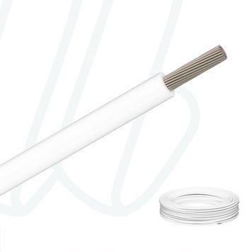 Провід MTW-TEW-HAR AWG18 (1.0мм&sup2;) білий RAL 9010