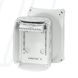 Розподільна коробка KF1006G 180x130x77 мм, IP66/67, з клемником 5х6 мм&sup2;, світло-сіра RAL 7035 | HENSEL