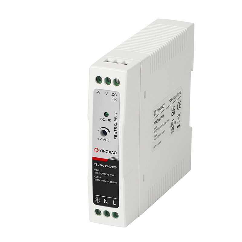 Блок живлення YSDL на DIN рейку / Uвх=100-240VAC / Uвих=24V / 10W