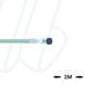 Кабель AL-SWKP3P2-2/P00, з роз'ємом M8, гніздо кутове, 3п, з LED, ПВХ, 2м, сірий | ESCHA