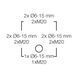 Розподільна коробка DK 0200 B без клем IP66 93x93x62 чорна RAL 9011