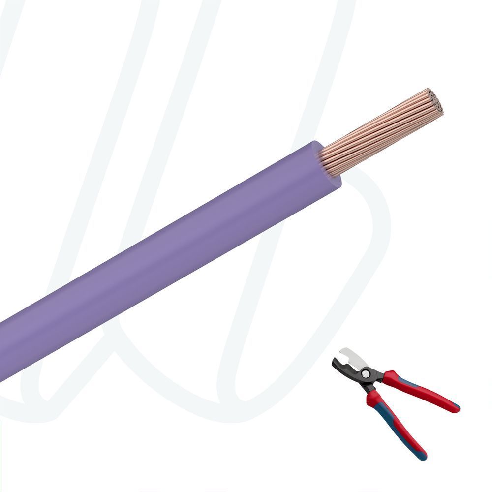 Провід H07V-K 1X6 фіолетовий