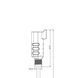 Кабель MA-ET04-3PG-5/S370ET, штекер прямий, 3п, корпус захвату з різьбленням, PUR, 5м, чорний | ESCHA
