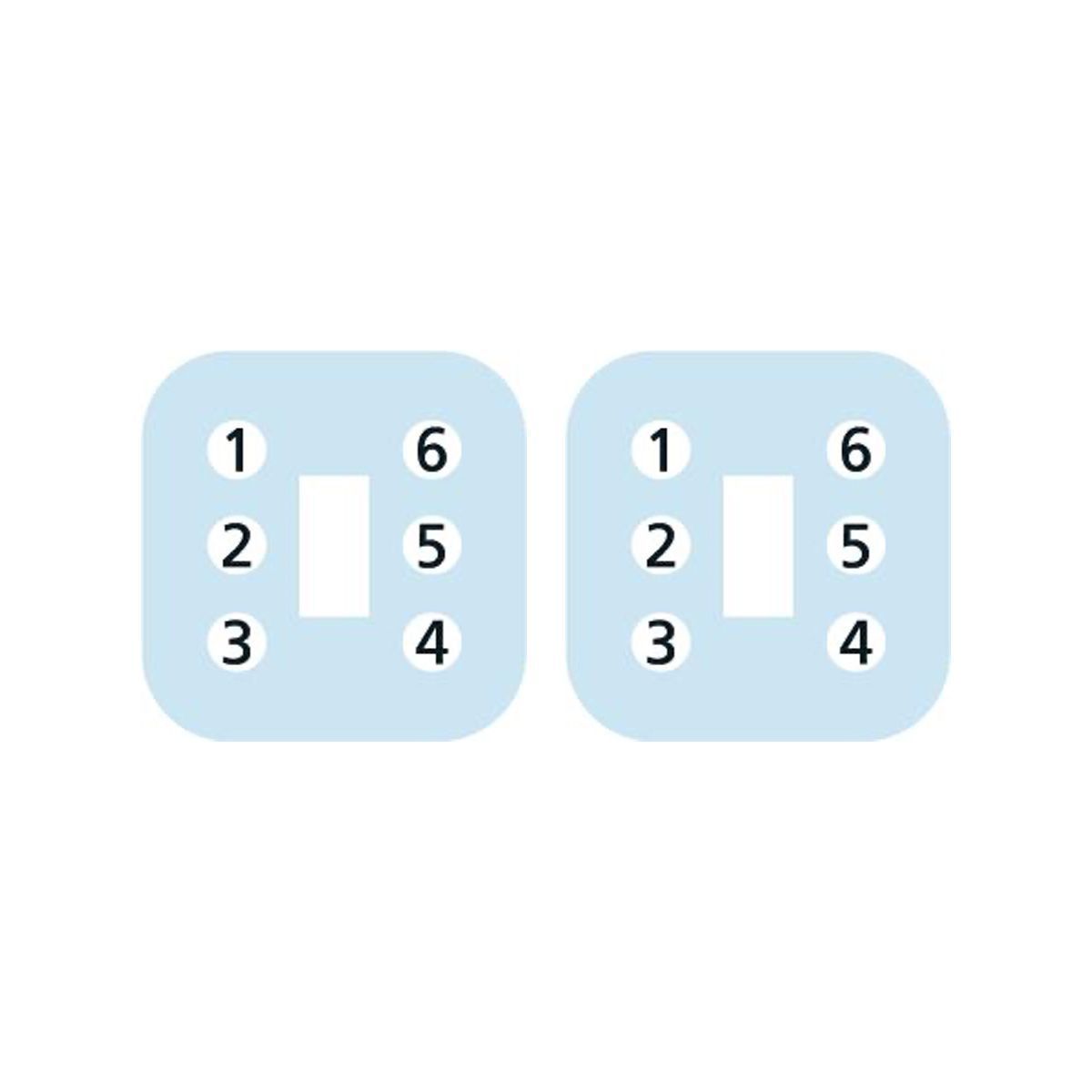 Кабель MA-ET06-6S-1-MA-ET06-6S/S370 ET, гніздо пряме, 6п, гніздо пряме, 6п, PUR, 1м, чорний | ESCHA