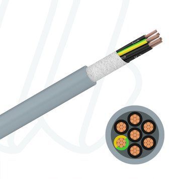 Кабель Boehmflex Chain PUR-HF UL/CSA 2X0,75 сірий