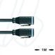 Кабель MA-ET06-6S-1-MA-ET06-6S/S370 ET, гніздо пряме, 6п, гніздо пряме, 6п, PUR, 1м, чорний | ESCHA