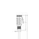 Кабель MA-ET06-3SG-10/S370 ET, гніздо пряме, 3п, корпус захвату з різьбленням, PUR, 10м, чорний | ESCHA