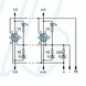 Пасивний I/O-розгалужувач ESCHA 8I/OM12-5P3C-7/S370, 8 портів, M12, гніздо, 4+PE конт., кабель 7 м &mdash; фото 4