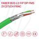 Кабель FABER BUS L2 FIP DP FMS 2Y(ST)CH 01X2X0.64 FRNC зелений