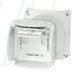 Розподільна коробка KF0604G 130x130x77 мм, IP66/67, з клемником 5х4 мм&sup2;, світло-сіра RAL 7035 | HENSEL