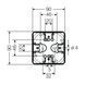 Розподільна коробка KF0202B 93x93x62 мм, IP66/67, з клемником 5х2,5 мм&sup2;, чорна RAL 9011 | HENSEL