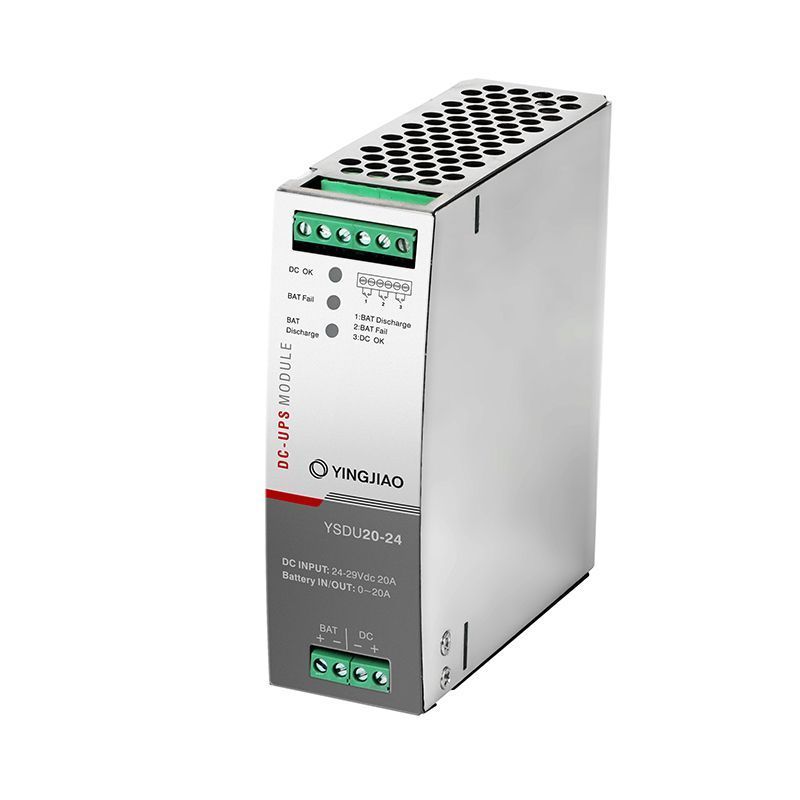 UPS модуль на DIN рейку / Uвх=24V / Uвих=21-29V / струм заряду 1A