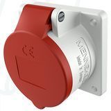 Розетка панельна 32A 4п 6г 400В, IP44, 32 A, 4, 400 В, 6г