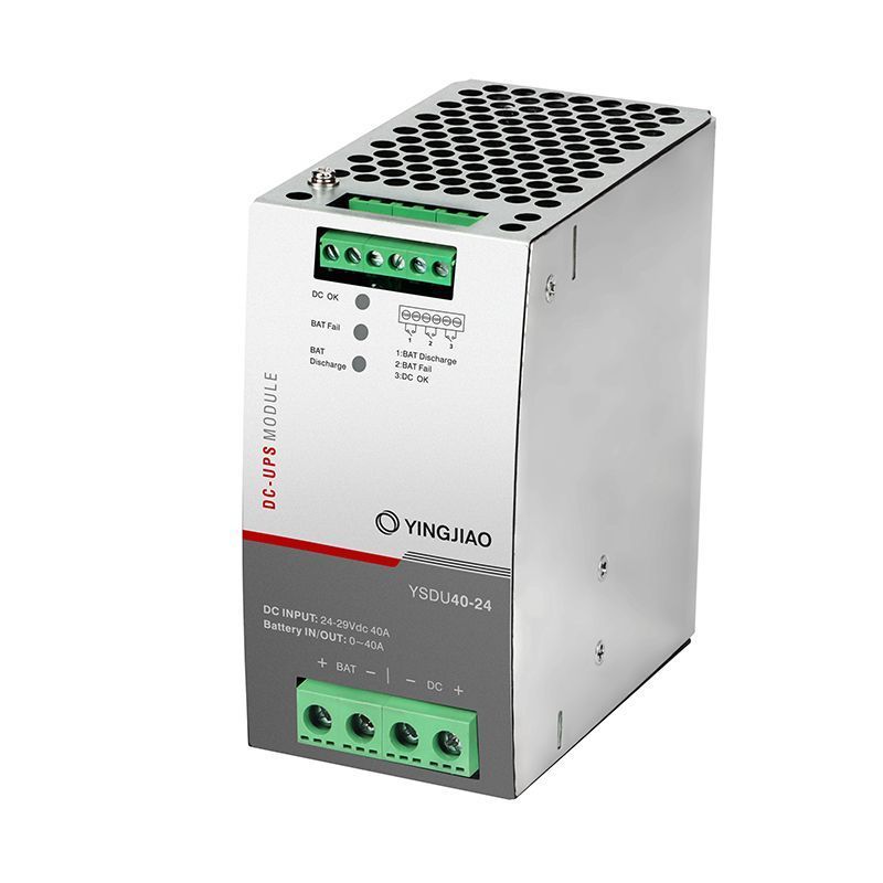 UPS модуль на DIN рейку / Uвх=24V / Uвих=21-29V / струм заряду 2A
