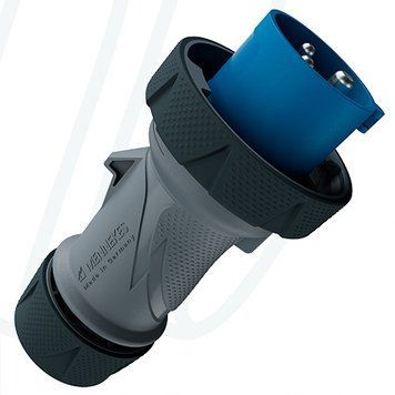 Штекер PowerTOP Xtra R 16A 3п 6г 230В з ErgoCONTACT, IP67/IP69, 16 A, 3, 230 В, 6г